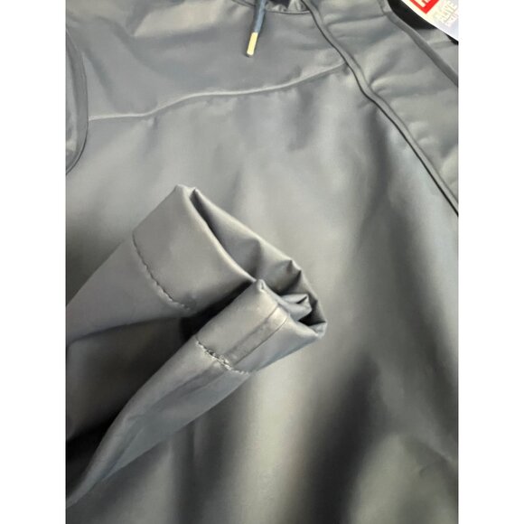 Helly Hansen Womens Moss Raincoat Navy Blue Waterproof Hooded M Regular Fit NEW - Picture 5 of 6